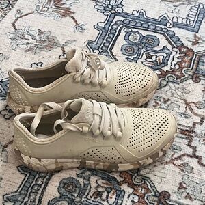 White camo crocs  Sneakers